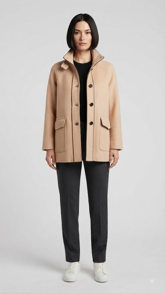 Abrigo Jengibre Confitado Only Mujer 2288