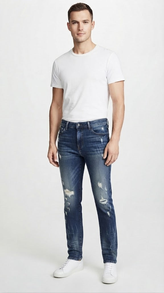 Jeans Denim Azul Claro Seleceted Hombre 1729