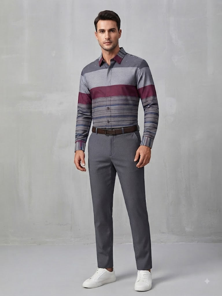 Camisa Selected Rojo Hombre 1078