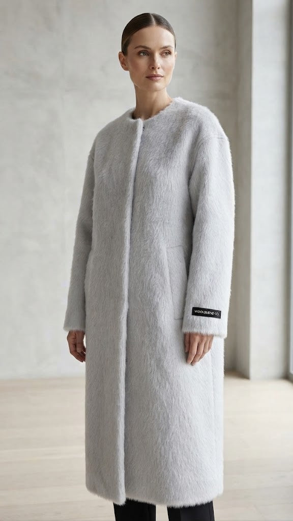 Chaqueta Gris Claro selecetd Mujer 6149