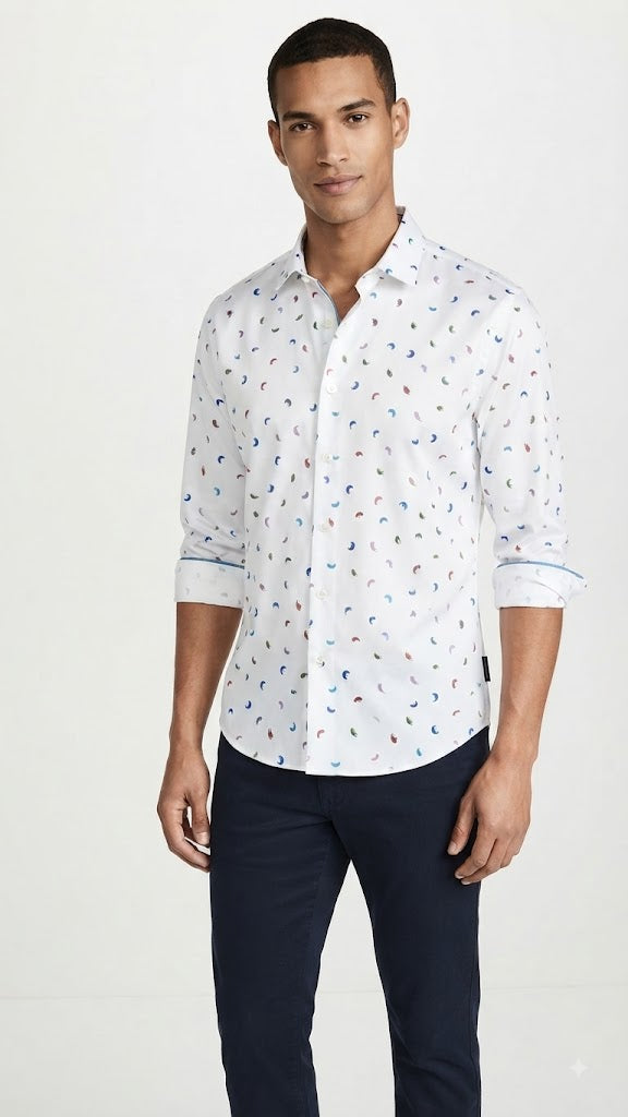 Camisa Blanca Selected Hombre 3983