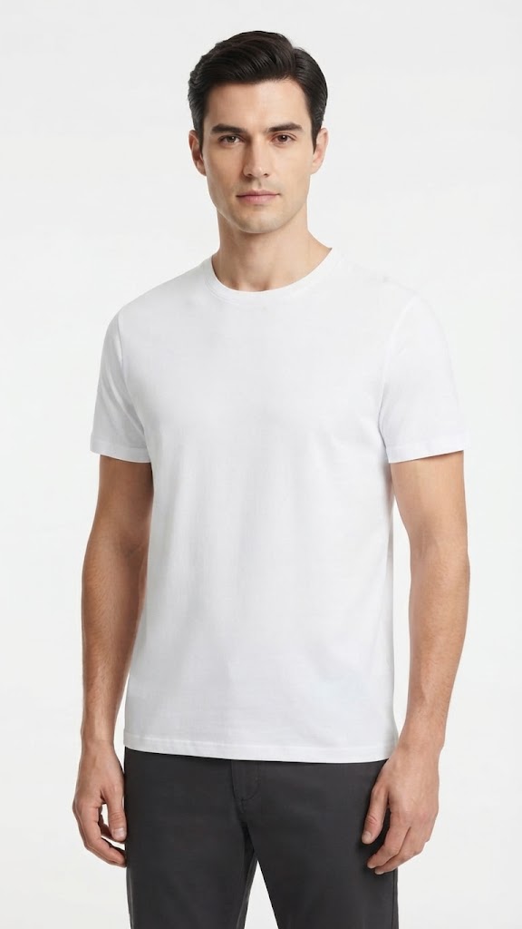 Polera Blanca Selecetd Hombre 0560