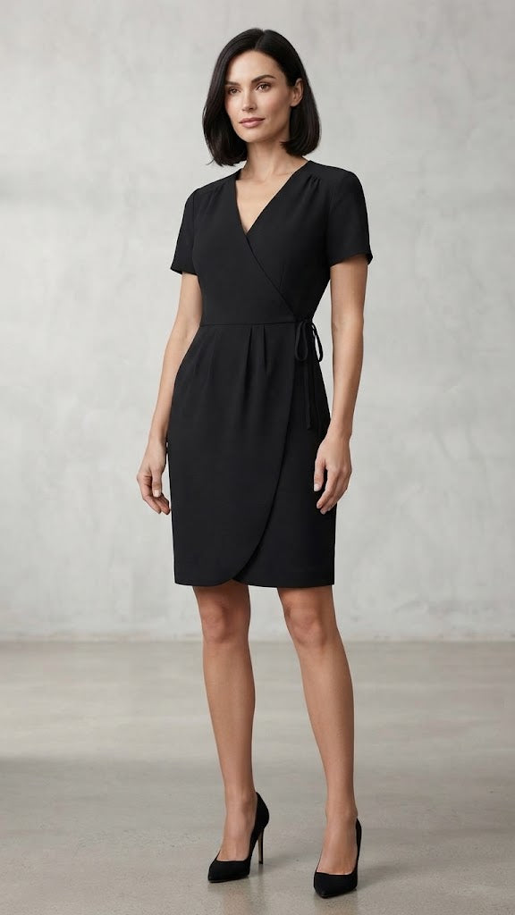 Vestido De Mujer Negro selected Mujer 7545