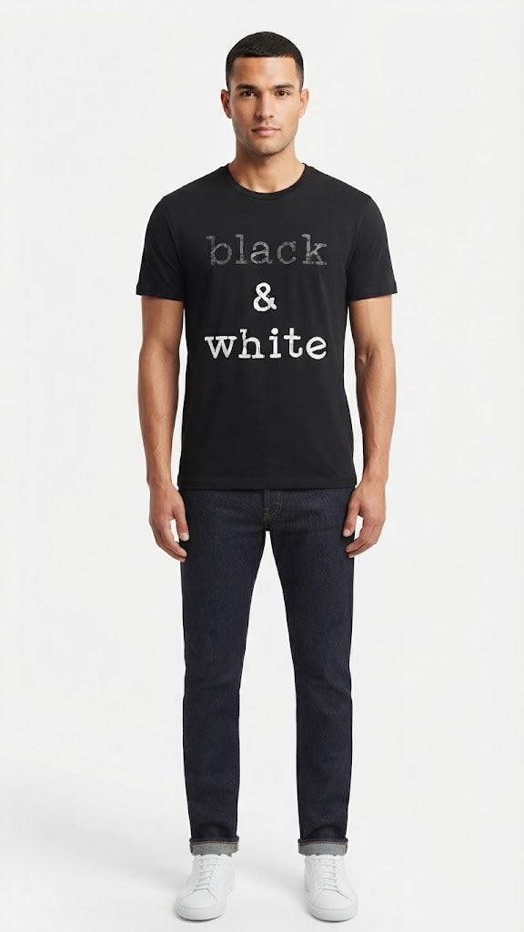 Polera Negra Selected Hombre 9465