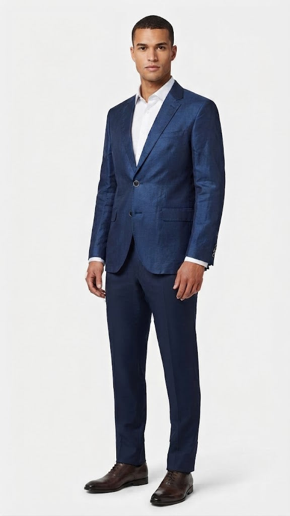 Blazer Selected Azul Mayólica Hombre 9527