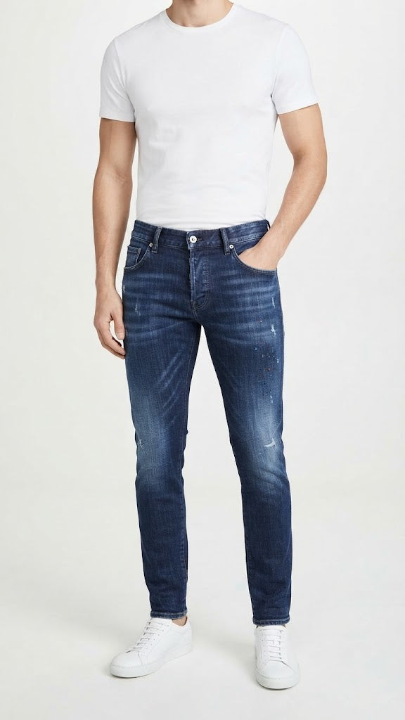 Jeans Denim Azul Oscuro Seleceted Hombre 6192
