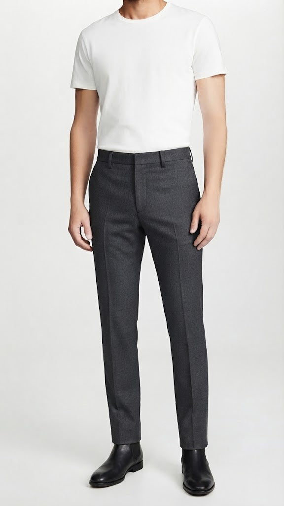 Pantalon Gris oscuro Selected Hombre 6089