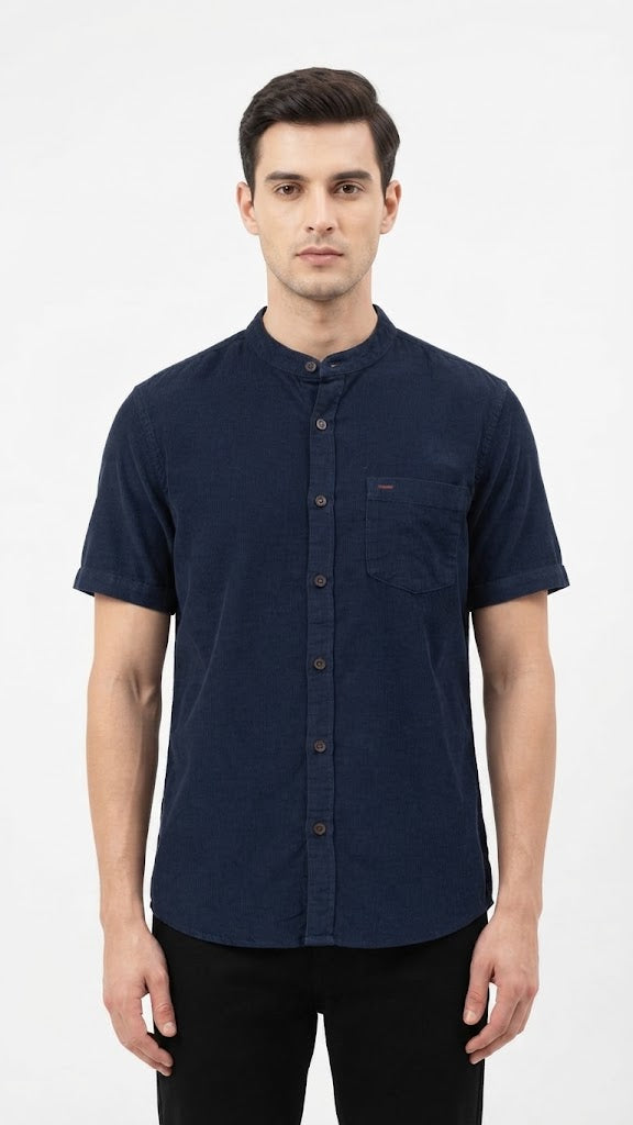 Camisa Selected Azul Eléctrico Hombre 6222