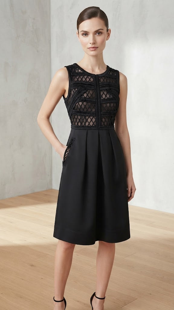 Vestido De Mujer Negro selected Mujer 5961