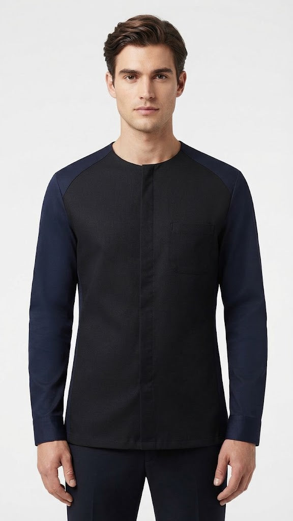 Camisa Negra Selected Hombre 9960