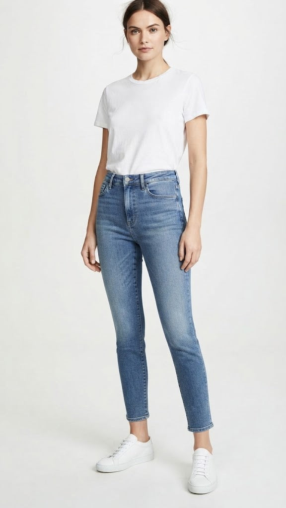 Jeans Denim Azul Medio Seleceted Mujer 2595