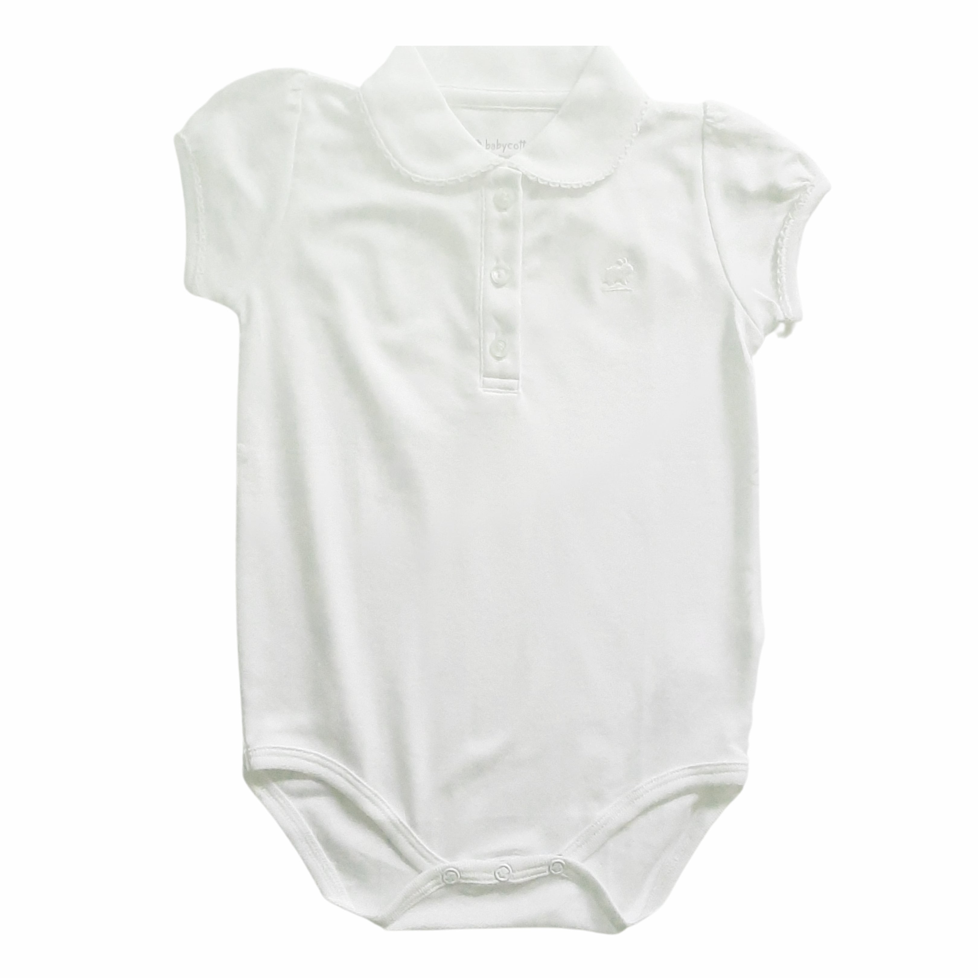 Body Babycottons Cuello BB Pima Colors Blanco