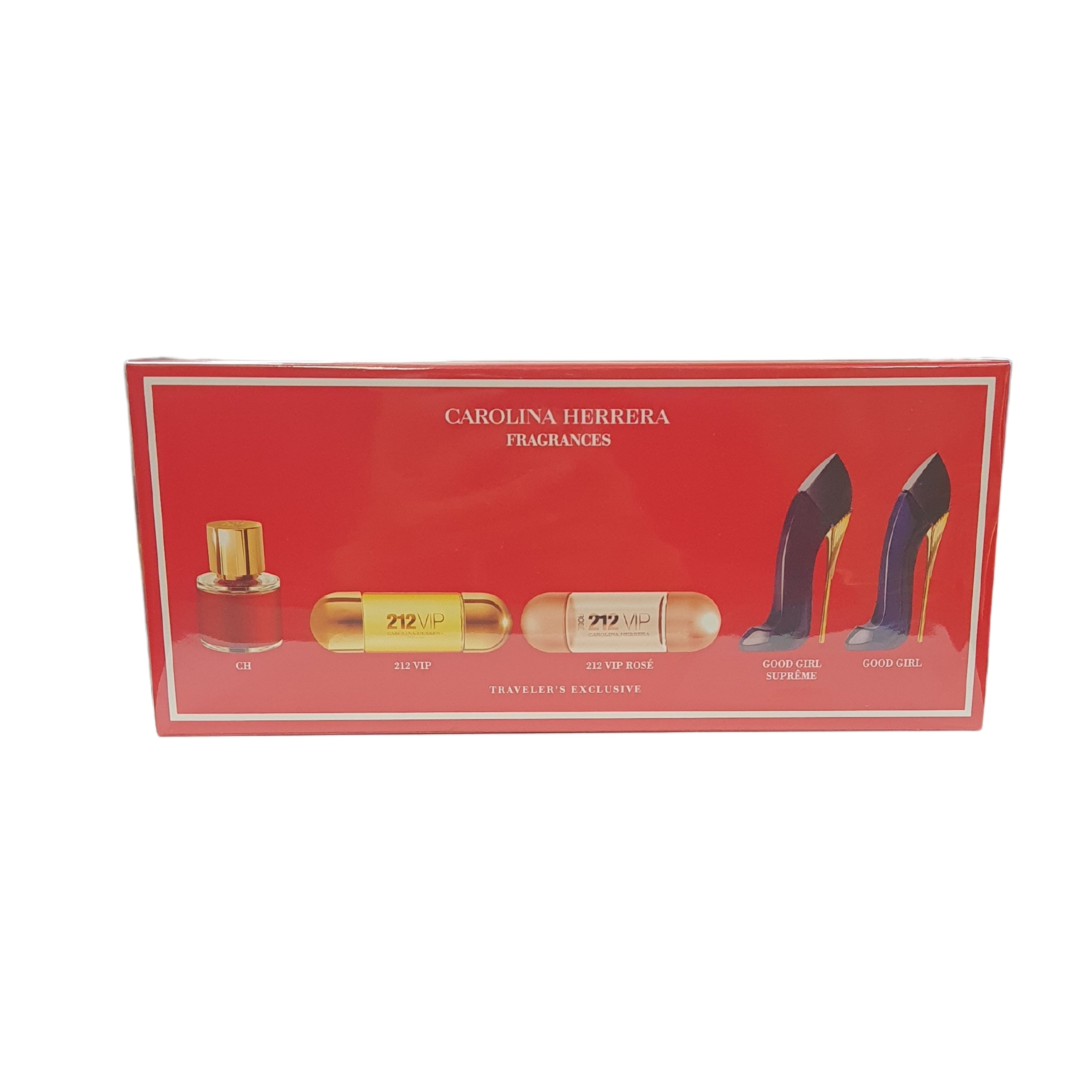 Estuche Miniaturas CH 8Ml+Vip 5Ml+Rose 5Ml+GG Suprime 7Ml+ GG 7Ml Mujer