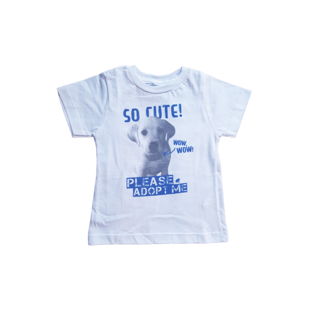 Polera Babycottons Lucas Boys Blanco