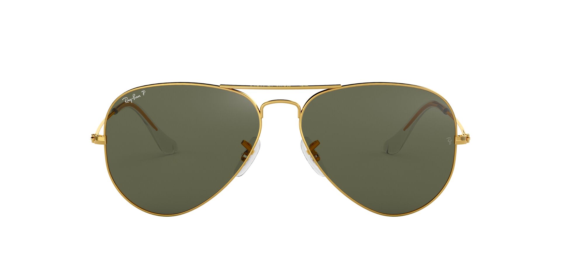 RAY BAN Aviator Pequeño Metal Polarizado RB30250015855 Polarizado Unisex