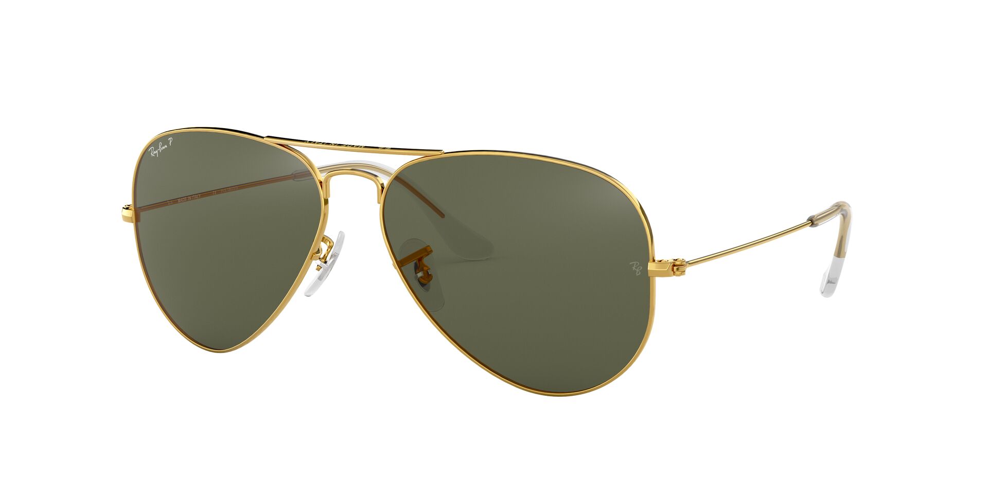 RAY BAN Aviator Pequeño Metal Polarizado RB30250015855 Polarizado Unisex