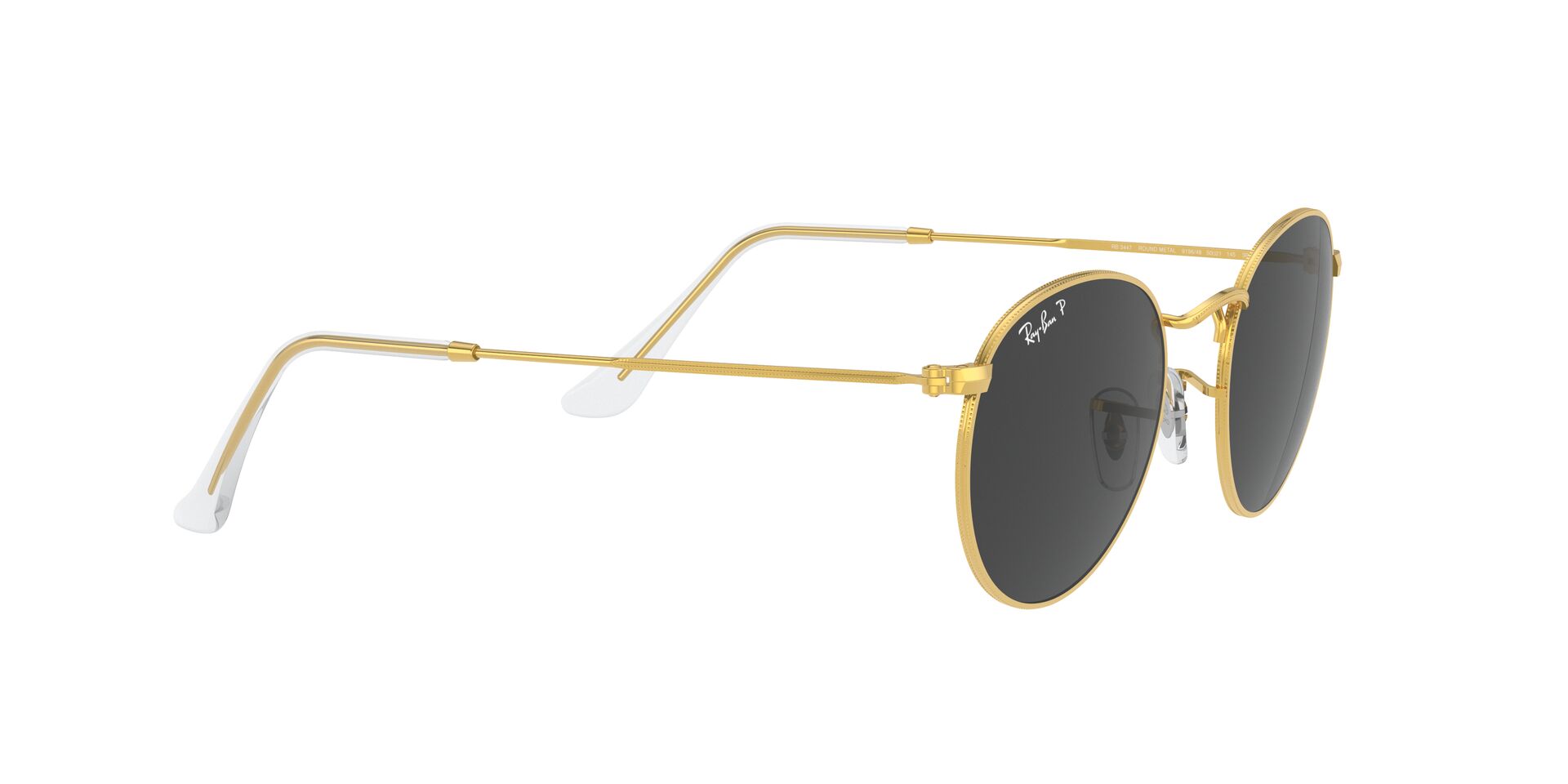 RAY BAN Round Metal Polarizado RB344791964850 Unisex