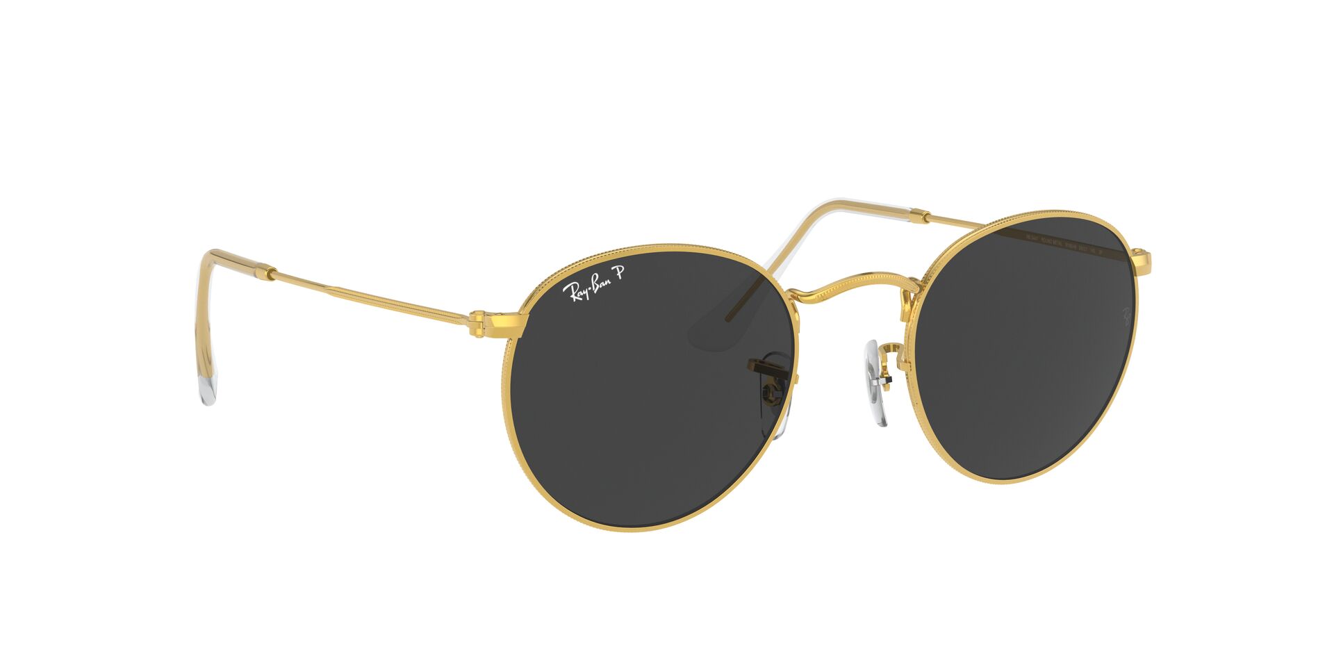 RAY BAN Round Metal Polarizado RB344791964850 Unisex