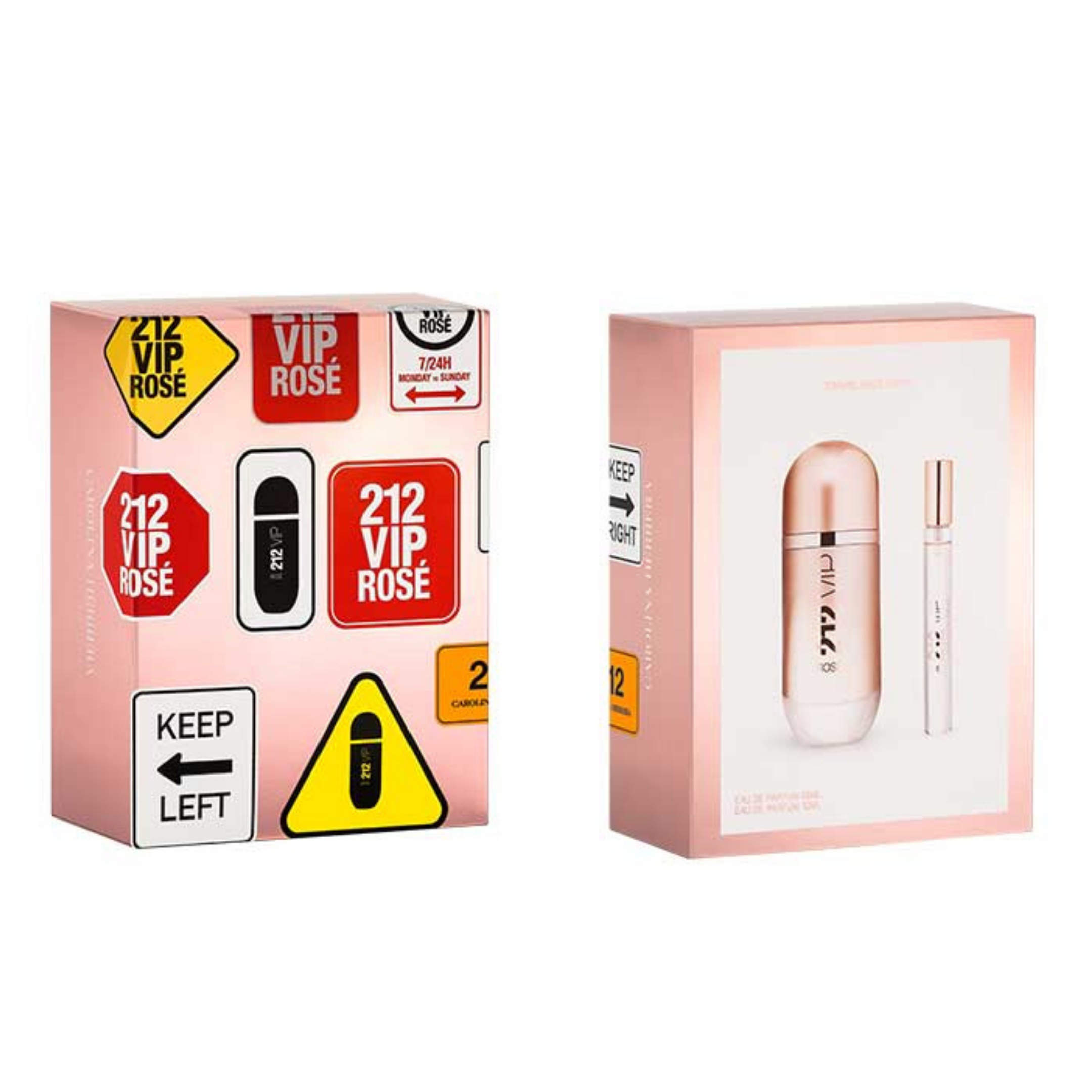 212 VIP Rose Estuche 80ml+10ml EDP Mujer Carolina Herrera
