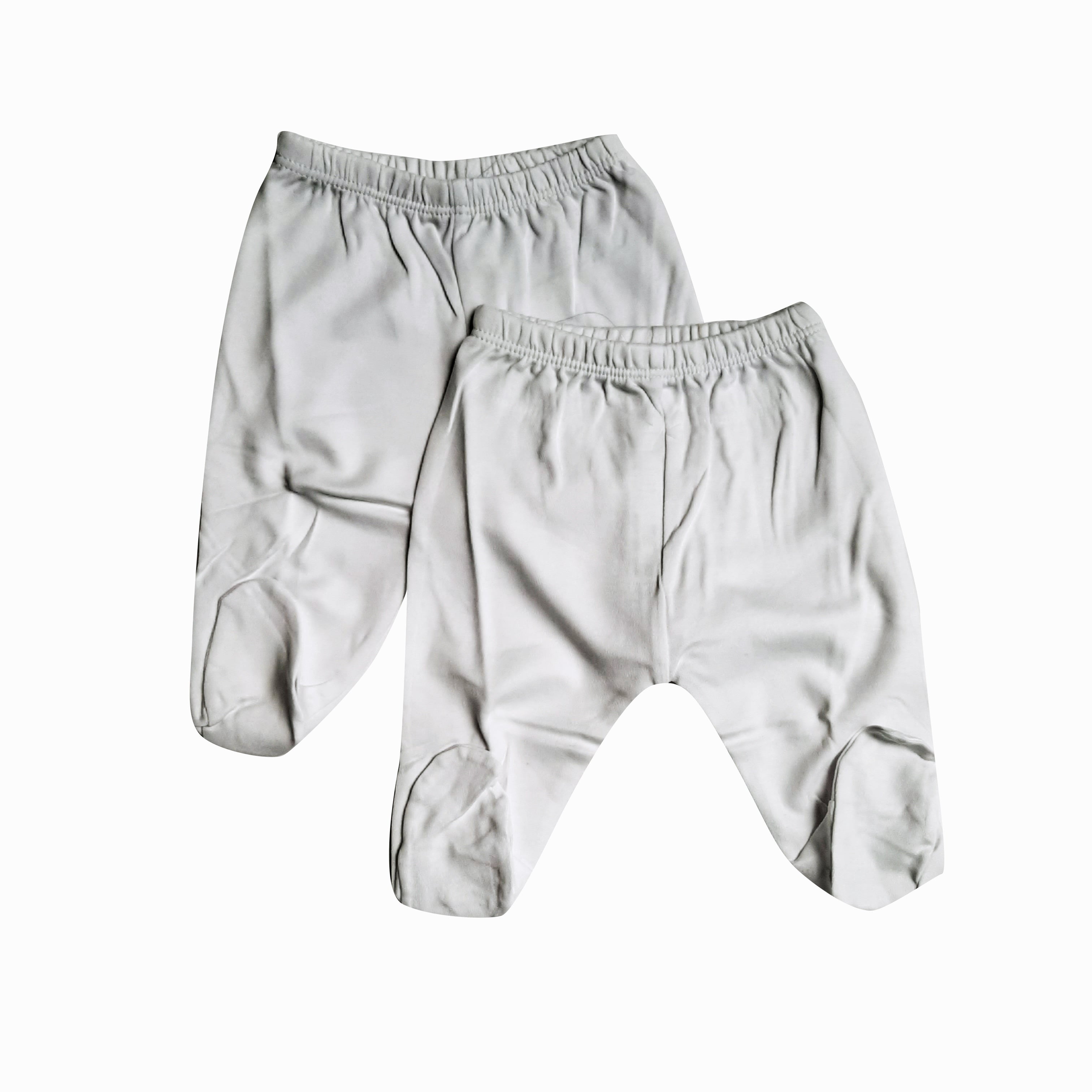 Ranita Babycottons C/Pie Logo Set X2 Blanco