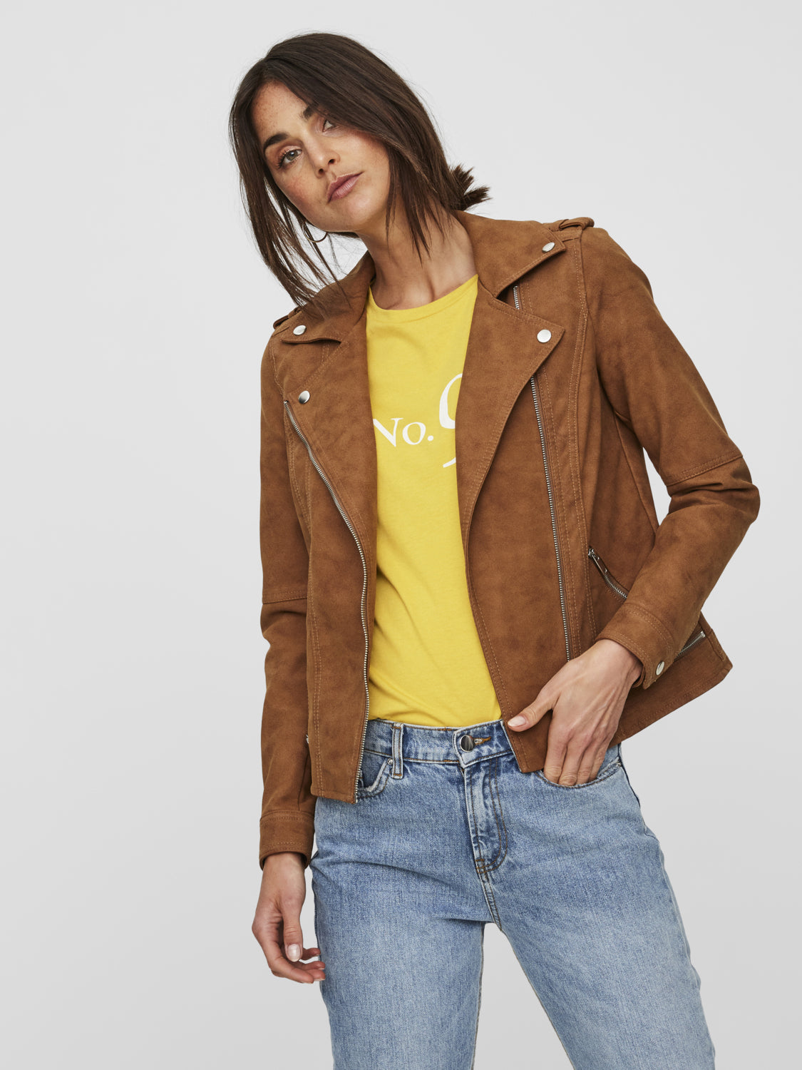 Chaqueta Vmworld Short Faux Leather Col
