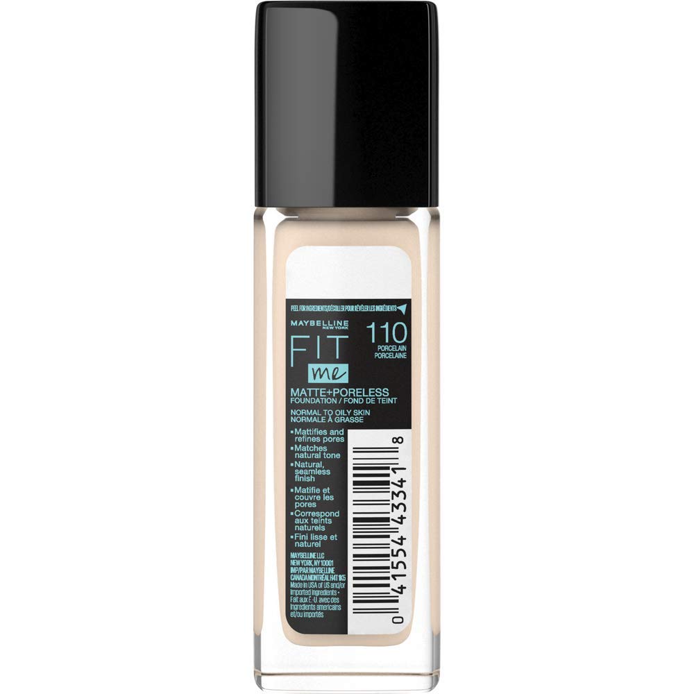Fit Me Matte+Pore Fdn 110Porcelain 110