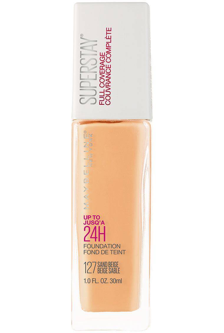 Base De Maquillaje Superstay 24 Horas Alta Cobertura 127 Sand Beige Maybelline