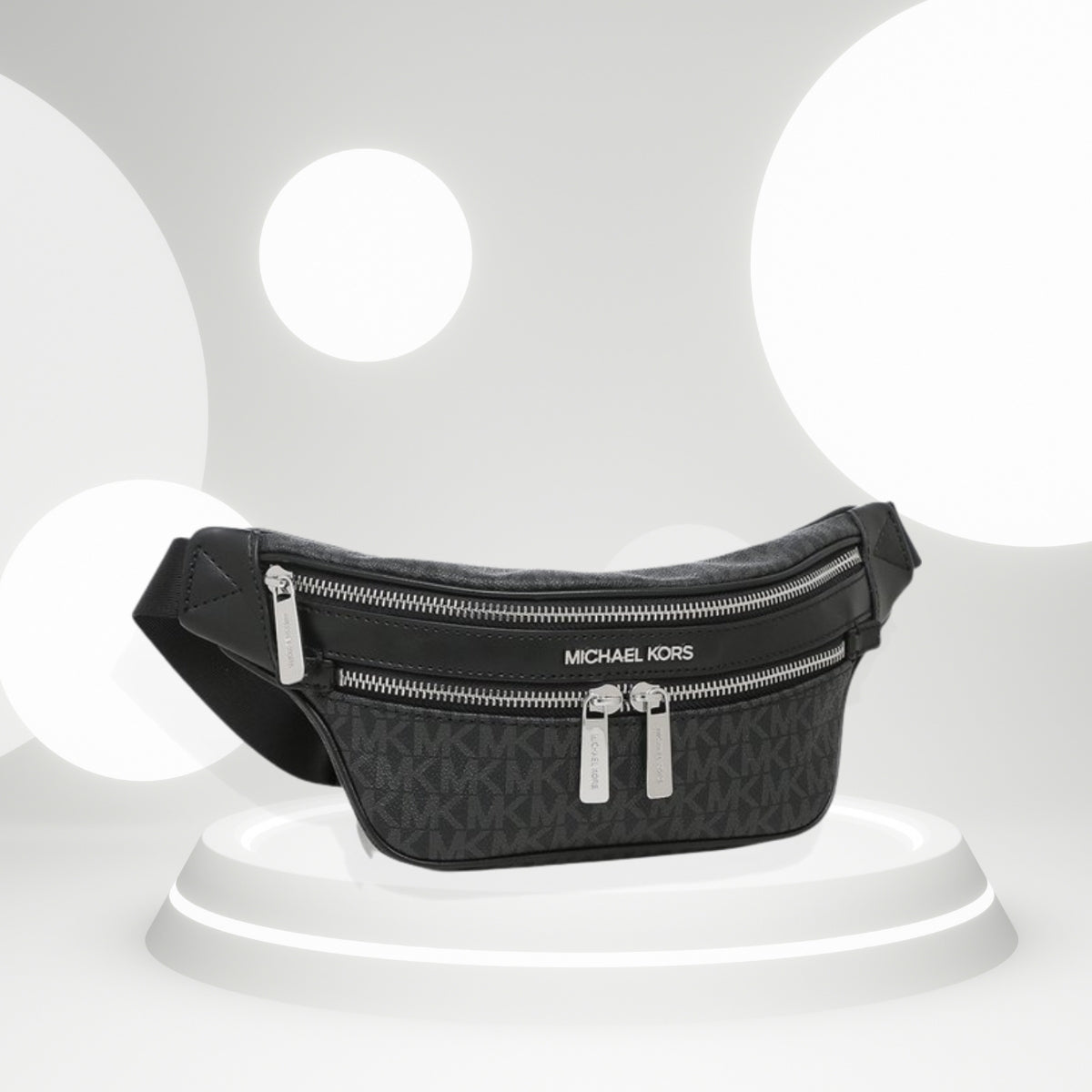 Cartera Michael Kors KENLY Waist Pack Xbody Black SmColor BLACK