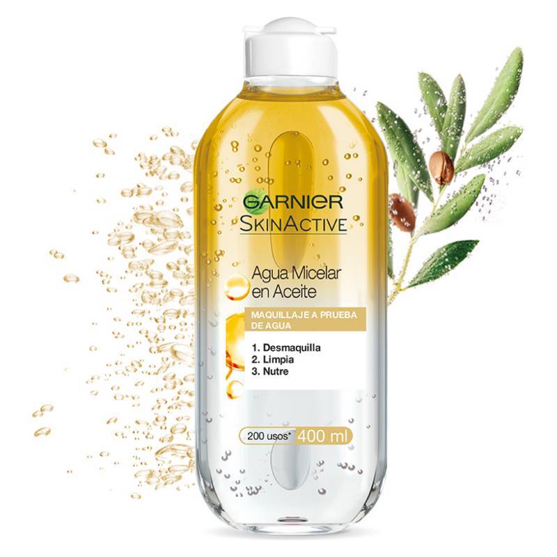 Agua Micelar En Óleo Skin Active 400 ml Garnier Skin Active