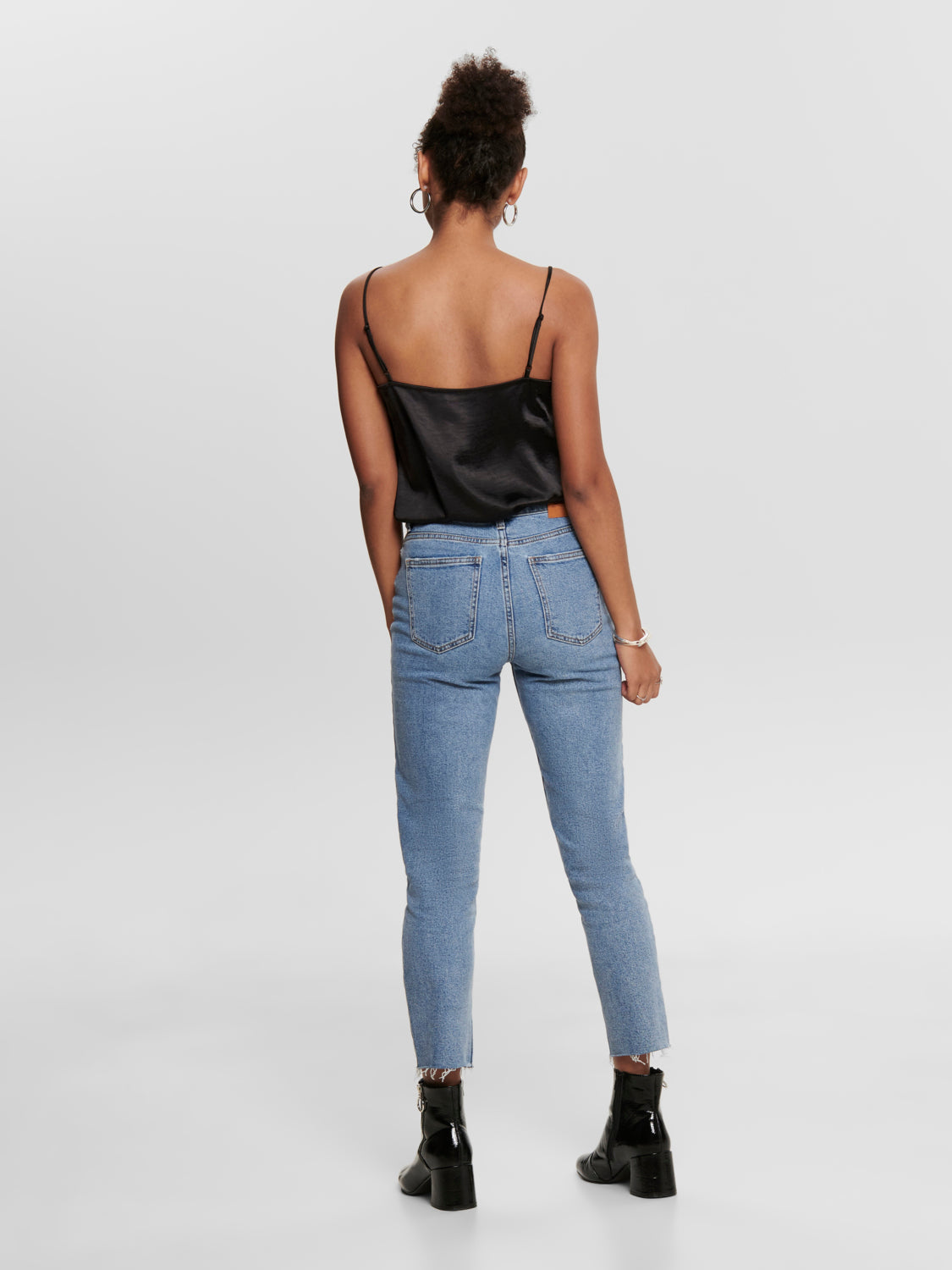 Top de Encaje Onlarya S/L Negro