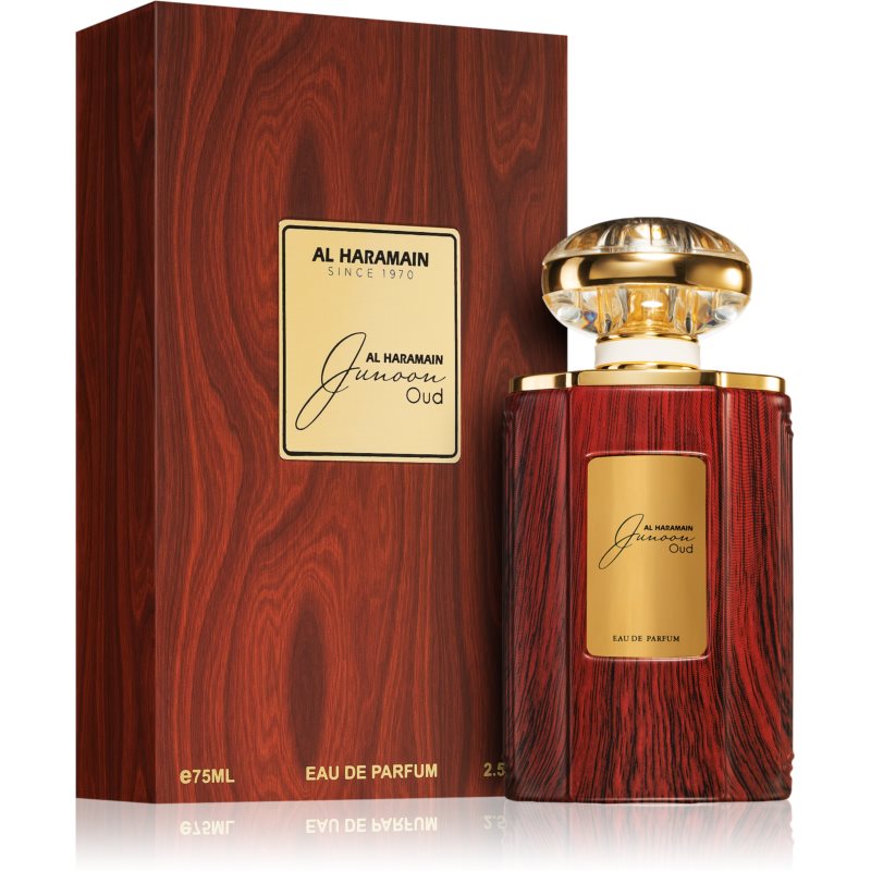 Junoon Oud AL Haramain Edp 75ml Unisex- Inspirado en Tygar Bvlgari