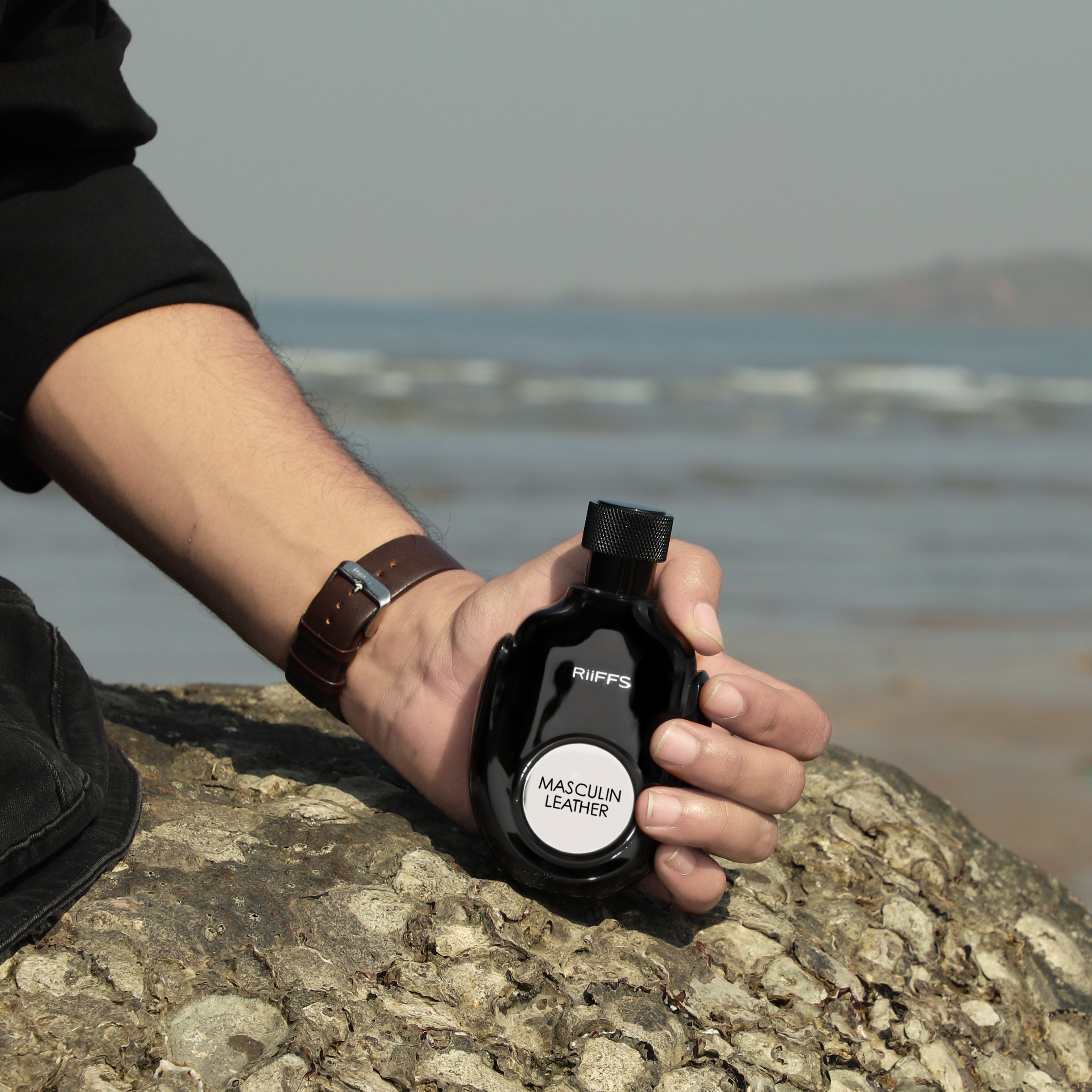 Masculin Leather Edp 100Ml Hombre Riiffs- Inspirado en AVENTUS CREED