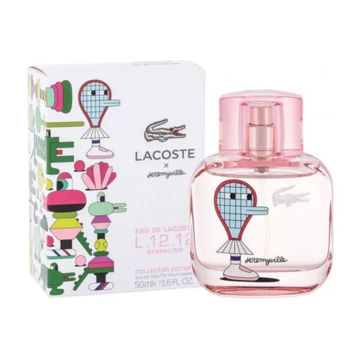 Lacoste X Jeremyville L.12.12 Sparkling Edt 90Ml Mujer