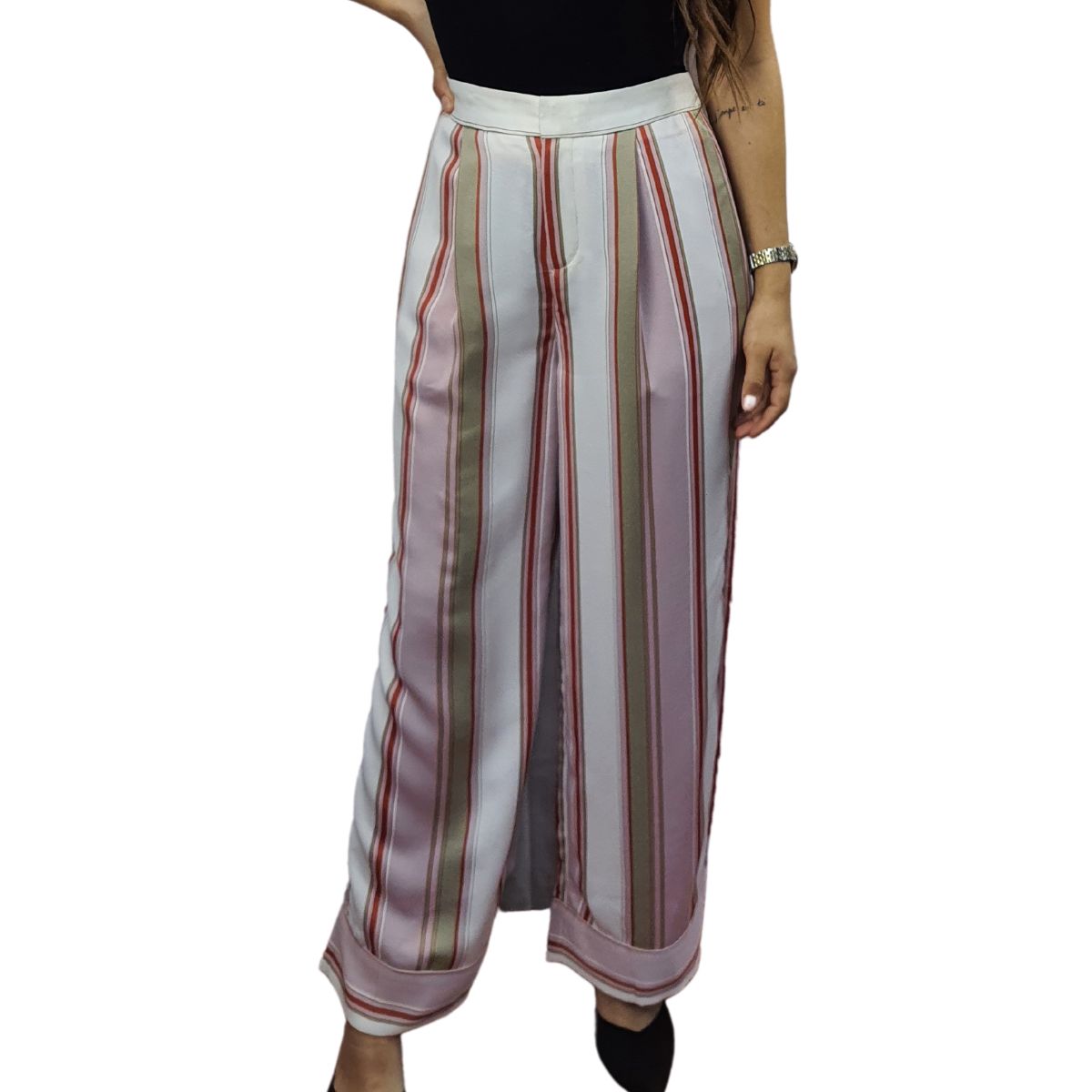 Pantalon Vero Moda Blanco Style EVELYN LOOSE PANTS(VMC-FL)