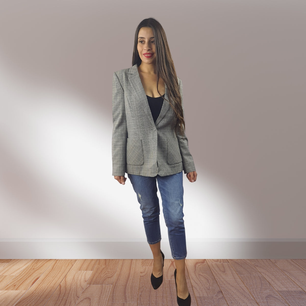 Blazer Vero Moda Marron Style MERLIN L/S BLAZER(BN)