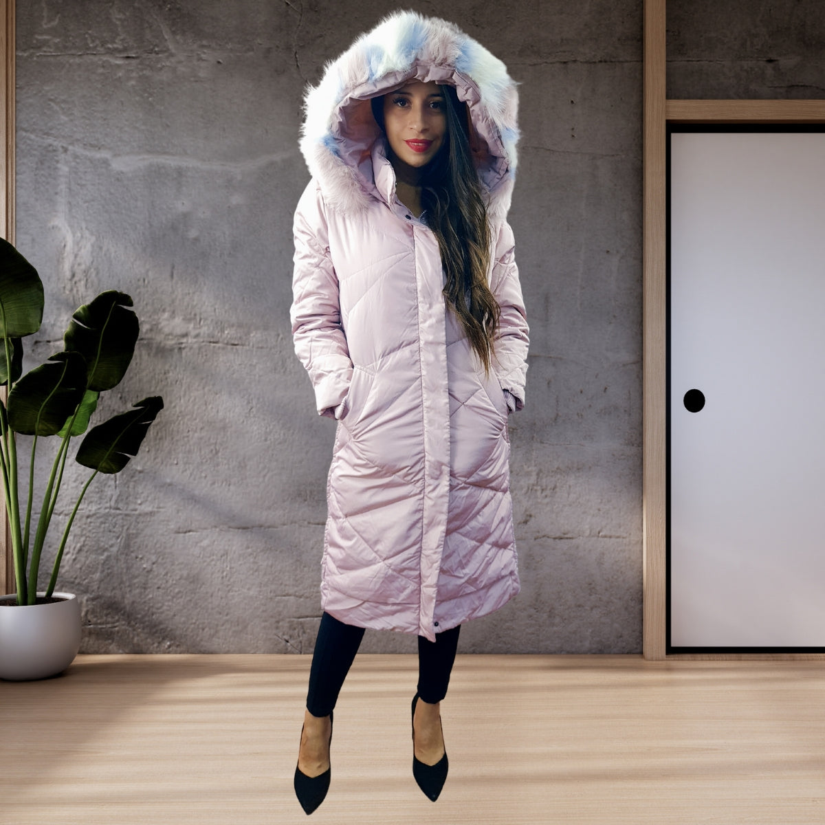 Parka Vero Moda Rosado Style KISS COOKIE KNEE DOWN COAT(DR)