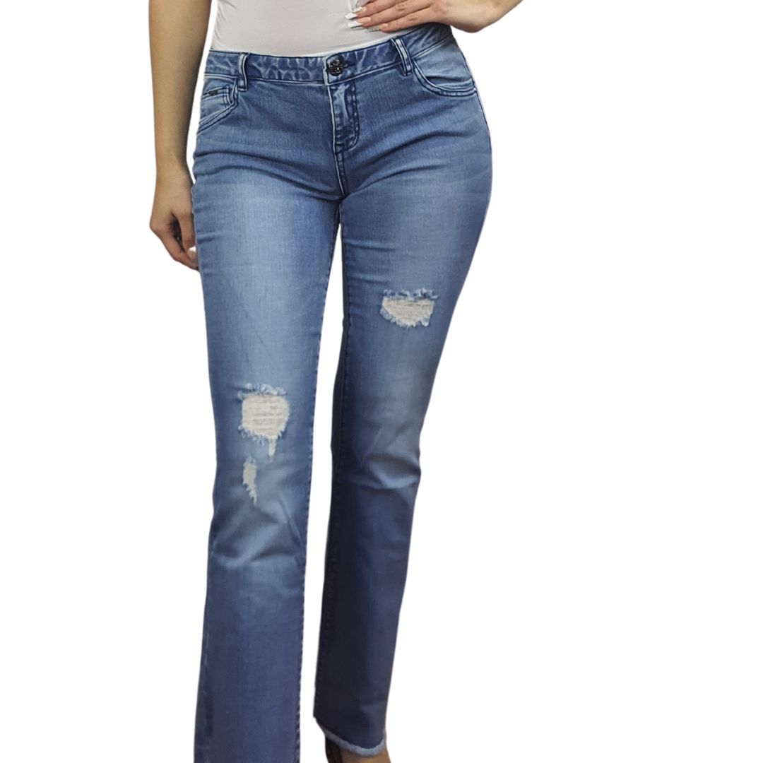 Jeans Vero Moda Azul Claro Style BASIS MB JEANS(MW-CT-2)