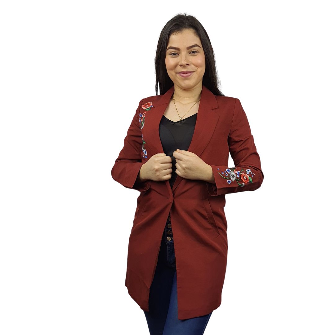 Blazer Vero Moda Burdeo Style PETRA L/S BLAZER(NR)