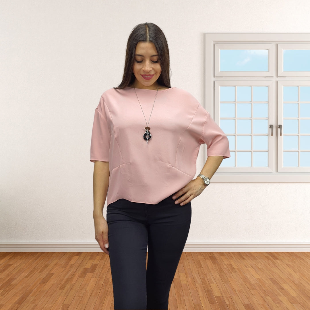 Blusa Vero Moda Rosado Style IRENE 1/2 TOP(MW-EC-2)