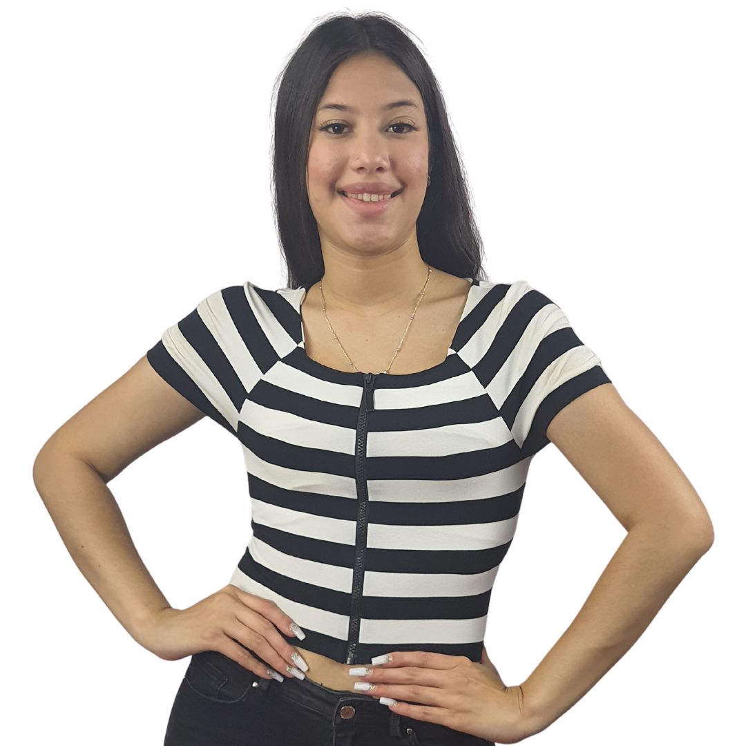 Polera Vero Moda Negro Style SKYE S/S TOP(NL)