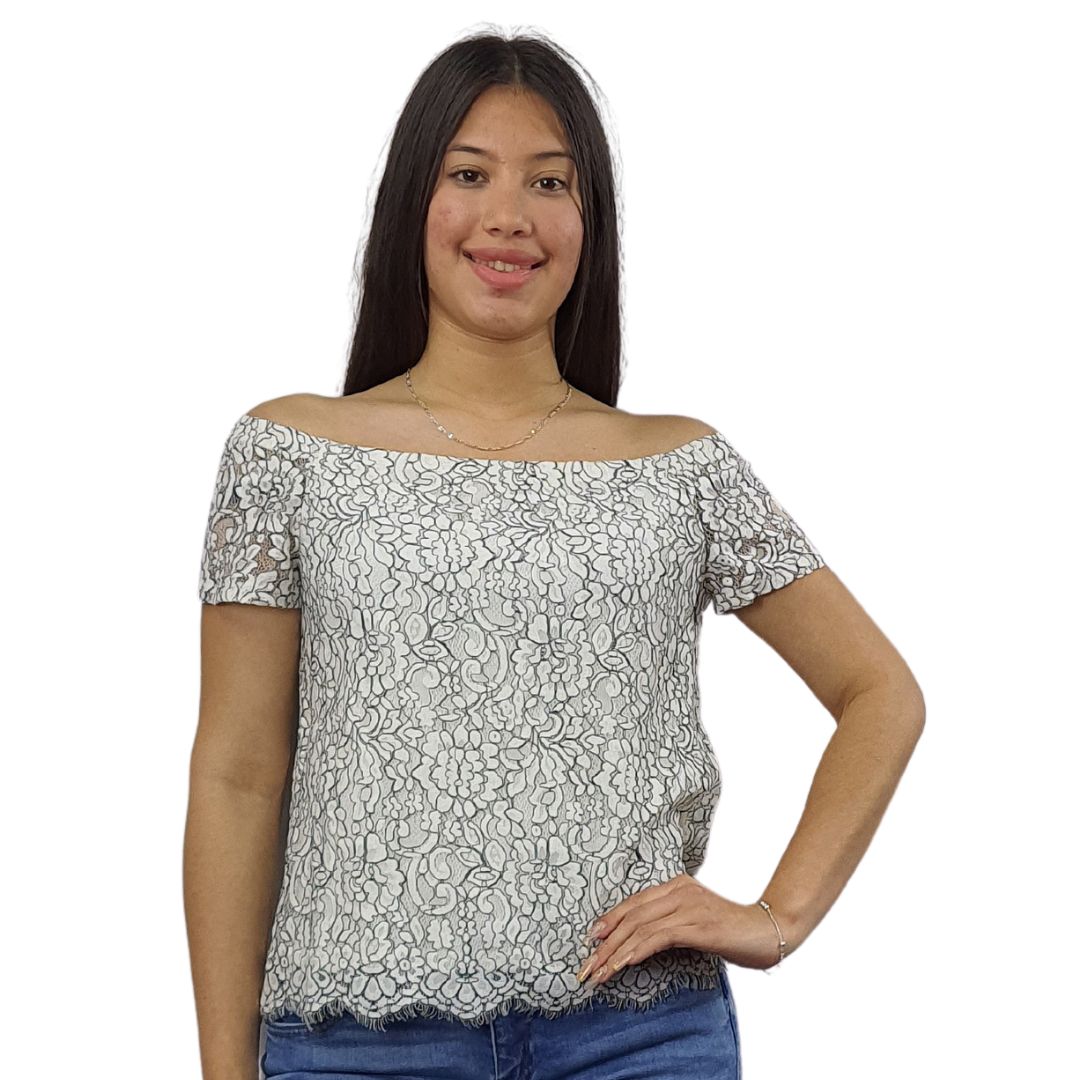 Blusa Vero Moda Blanco Style OLIVE S/S JERSEY TOP(VMC-HH)