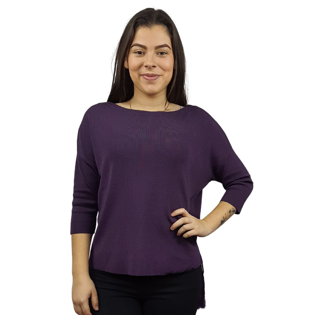 Blusa Vero Moda Purpura Style MAYDAY 3/4 KNIT(VMC-BT)