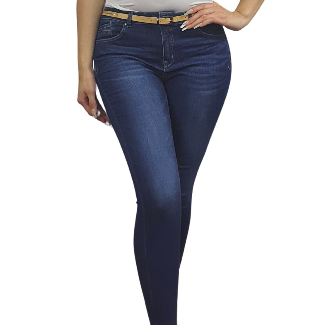 Jeans Vero Moda Azul Style DEARLY 9/10 MW X-SLIM JEANS(MM)