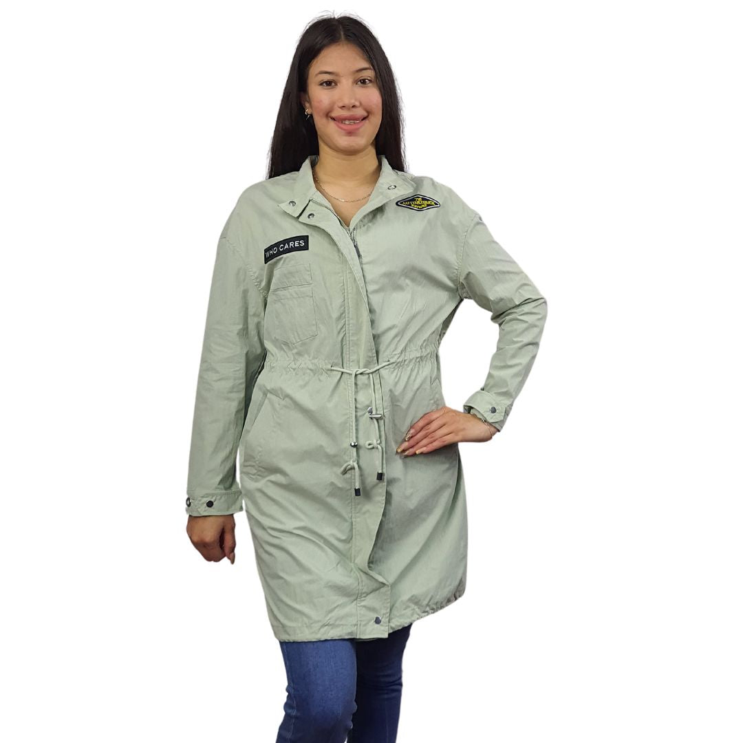 Chaqueta Vero Moda Verde Claro Style JOVIAN L/S COAT(MM)