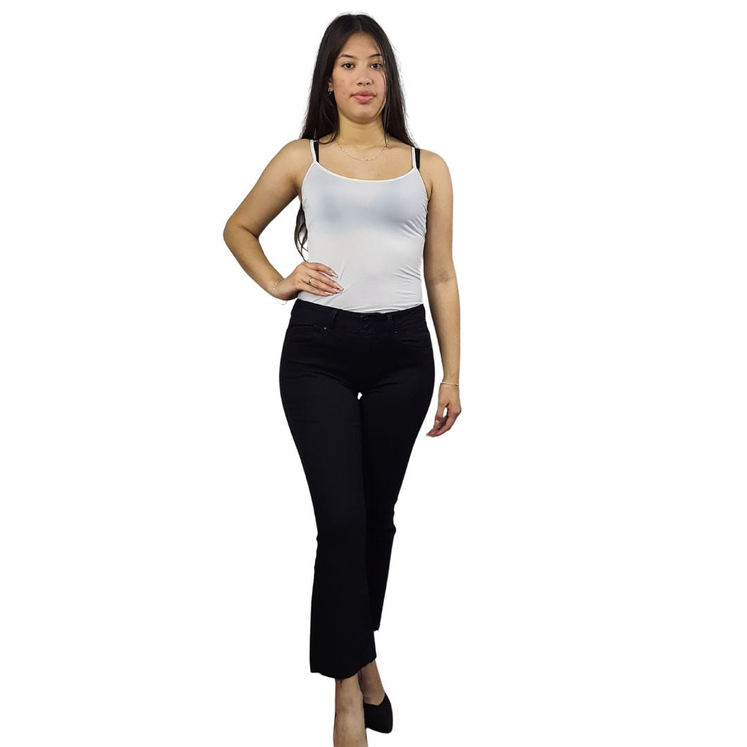 Jeans Vero Moda Negro Style EDGE 9/10 MW SB JEANS(NN)