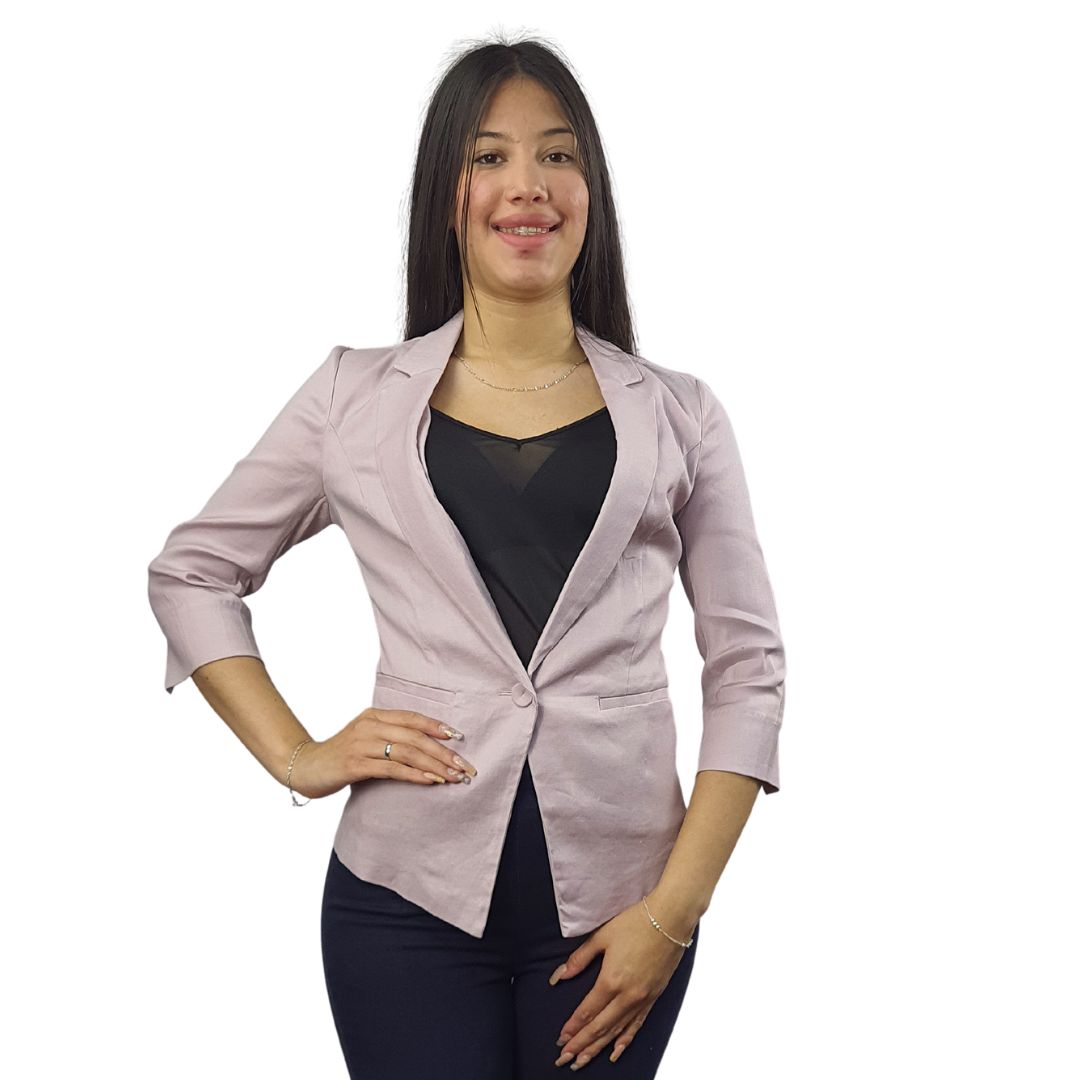 Blazer Vero Moda Rosa Palida Style CHRISTINA 3/4 BLAZER(TP)