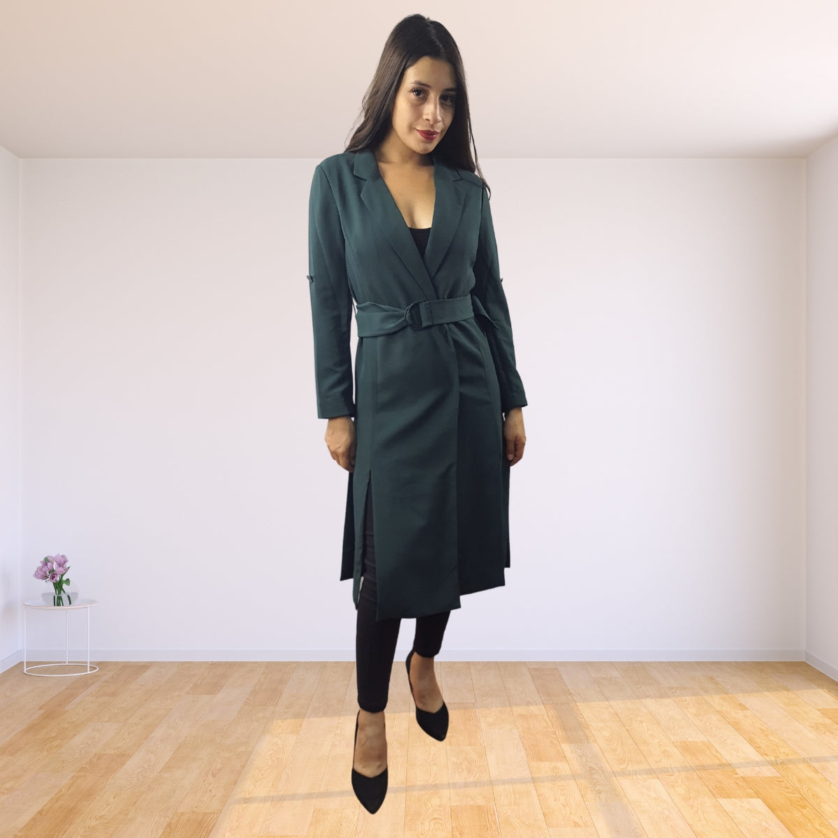 Blazer Vero Moda Verde Style JULIE L/S COAT(VMC-AL)