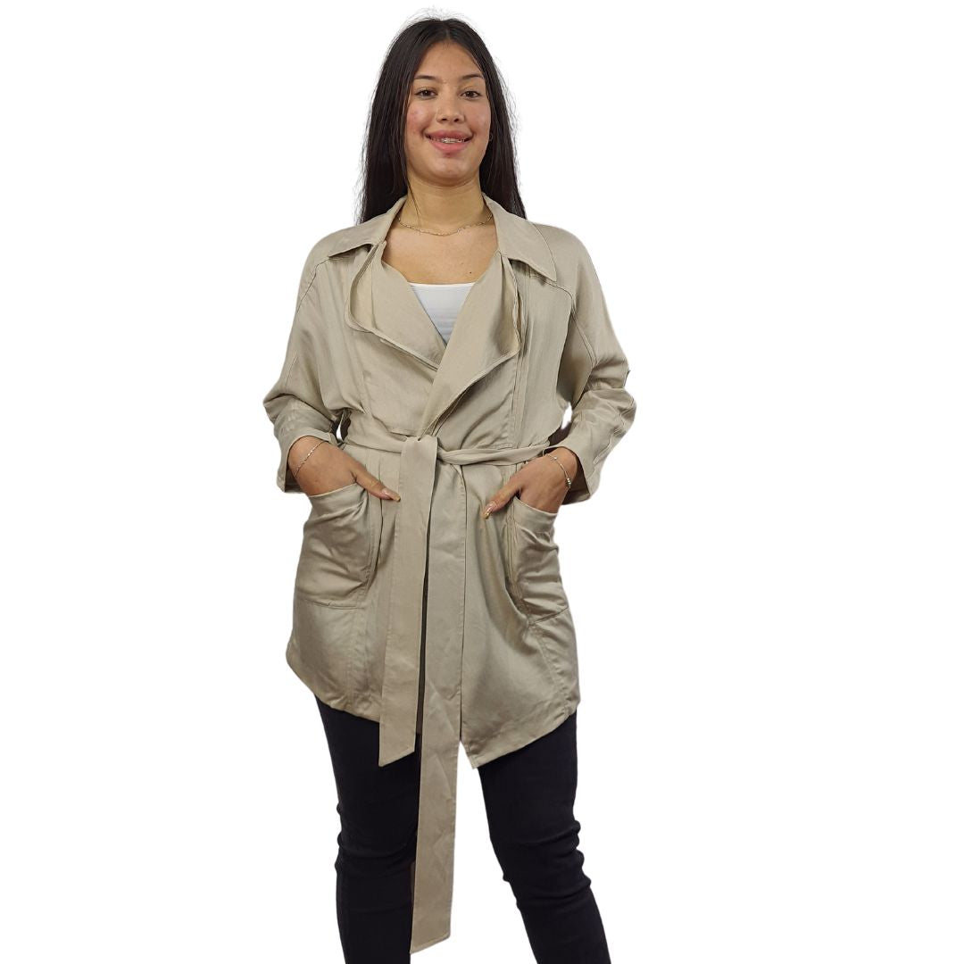 Blazer Vero Moda Beige Style SATURIAN L/S JACKET(MM)