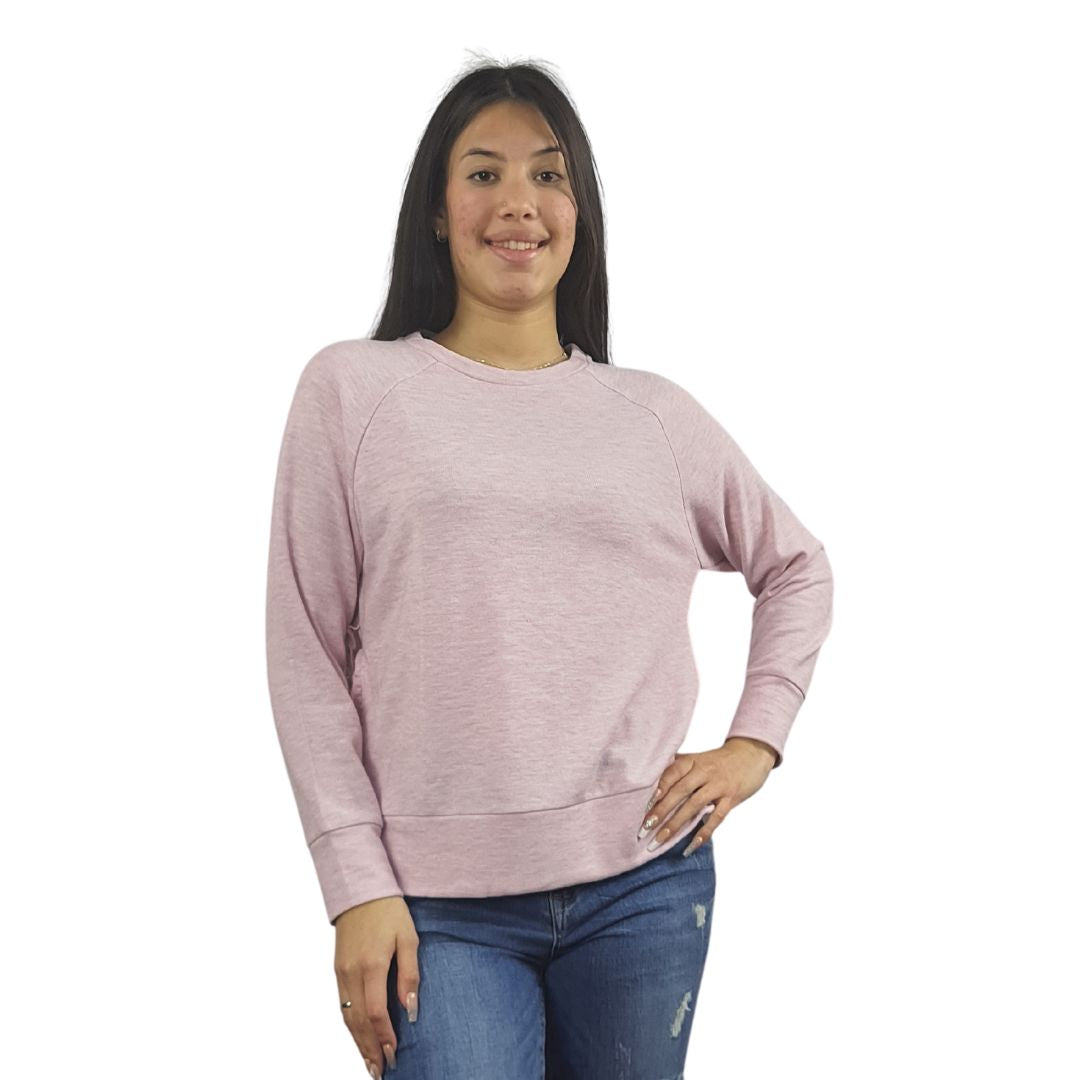 Sweater Vero Moda Rosado Vieja Style FLOUNCING L/S SWEAT(HOMEWEAR)