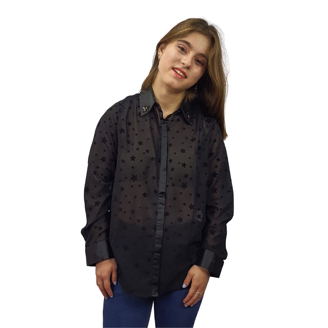 Blusa Rapsodia Bour Negro